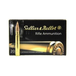 Sellier & Bellot Ammo, 308 Win 180 Grain SP, 20 Rounds