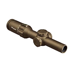 Sig Sauer Optics, TANGO6T Riflescope, 1-6X24 FFP, 556/762 Horseshoe Illuminated Reticle, FDE, MRAD