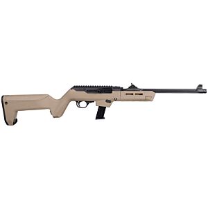 Ruger PC Carbine, 18.60" Takedown Barrel, Flat Dark Earth Magpul PC Backpacker Stock, 9mm