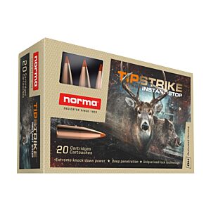 Norma USA Ammo, 7mm Rem Mag 160 Grain TipStrike, 20 Rounds