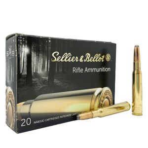 Sellier & Bellot Ammo, 30/06 Springfield 180 Grain SP, 20 Rounds