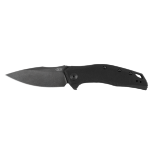 Zero Tolerance Knives, 0357 Folding Knife,  3.25" Drop Point Blade, Black Wash