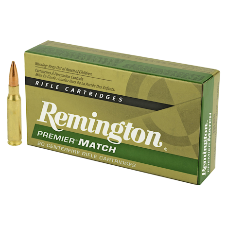 Remington Ammo, 308 Win 175 Grain MatchKing BTHP, 20 Rounds