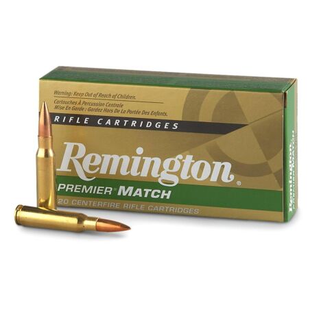 Remington Ammo, 308 Win 168 Grain MatchKing BTHP, 20 Rounds