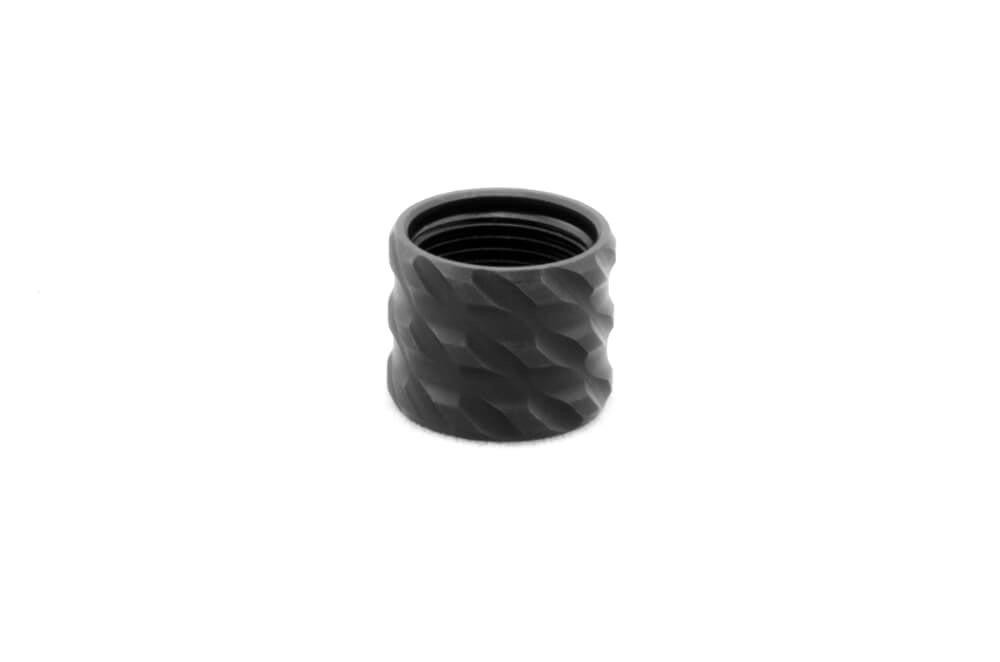 Killer Innovations, Velocity Thread Protector, 1/2x28, Black Nitride